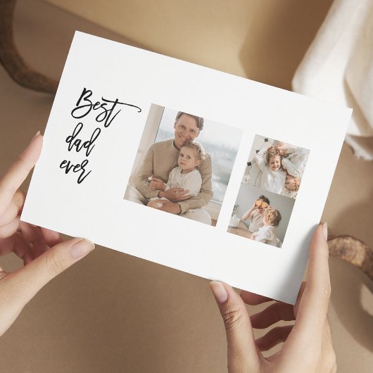 Schoonheidscollage Foto Beste Papa Ooit Cadeau