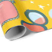 Schoonheidscosmetische gouden cadeauomslag cadeaupapier (Rol Hoek)