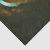 schoonheidsdame groene dress ontkoppeling tissuepapier (Detail)