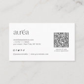 Schoonheidsdienst Bedrijfskaart Visitekaartje (Achterkant)