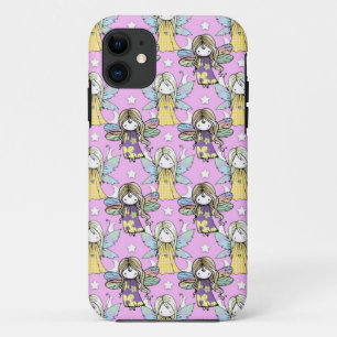 Schoonheidsfeeën en sterren en manen patroon Case-Mate iPhone case