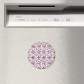 Schoonheidsfeeën en sterren en manen patroon magneet (Insitu (Vaatwasser))