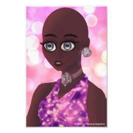 Schoonheidsfoto Vergroting Foto Afdruk