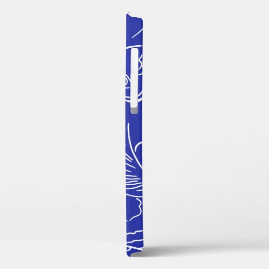 Schoonheidsgezicht: één-lijn tekening. Case-Mate iPhone case (Achterkant / Links)