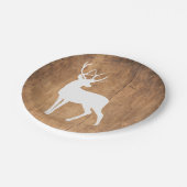 schoonheidshout en meer papieren bordje (Gekanteld)