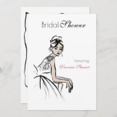  Schoonheidsillustratie Vrijgezellenfeest Kaart (Voorkant / Achterkant)