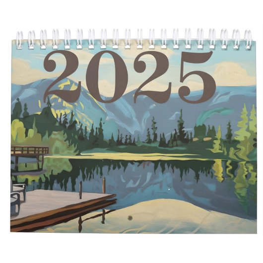 Schoonheidskalender 2024: een fusie van (kunst en kalender (Achterkant)