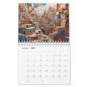 Schoonheidskalender van het jaar 2025 kalender (Jan 2027)