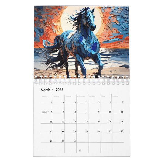 Schoonheidskalender van het jaar 2025 kalender (Mar 2026)