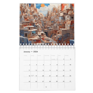 Schoonheidskalender van het jaar 2026 kalender
