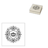 Schoonheidskampioenschapskroon Rubberstempel (Gestempeld)