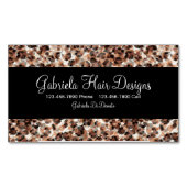 schoonheidskapper magnetisch visitekaartje (Voorkant)