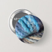 schoonheidsknop, kijkglas ronde button 5,7 cm (Voorkant /achterkant)