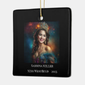 Schoonheidskoningin Kerst Ornament (Links)