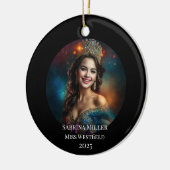 Schoonheidskoningin Kerst Ornament (Links)