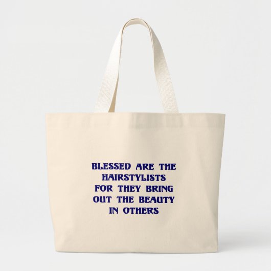 Schoonheidsmannen halen de schoonheid uit in ander grote tote bag (Voorkant)