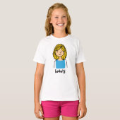 schoonheidsmeisje tshirt (Voorkant volledig)
