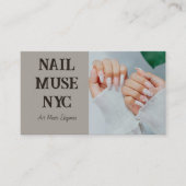 Schoonheidsmerk voor nagelstudio, Spa, Make-up Visitekaartje (Voorkant)