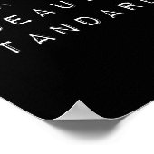 Schoonheidsnormen - Feminisme Verklaring Poster (Hoek)