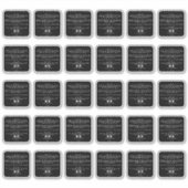 Schoonheidsproduct Ingrediënten 2 inch Sticker 30x (Voorkant)