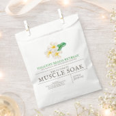 Schoonheidsproduct plumeria frangipani spierweken bedankzakje (Geknipt)