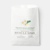 Schoonheidsproduct plumeria frangipani spierweken bedankzakje (Voorkant)