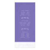 Schoonheidsproduct prijslijst en bestelfolder reclamekaart (Achterkant)