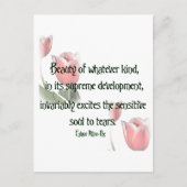 Schoonheidsproducten Briefkaart (Voorkant)