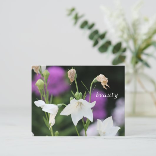 schoonheidsproducten briefkaart (Staand voorkant)