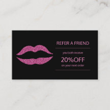 Schoonheidsproducten distributeur roze lippen door