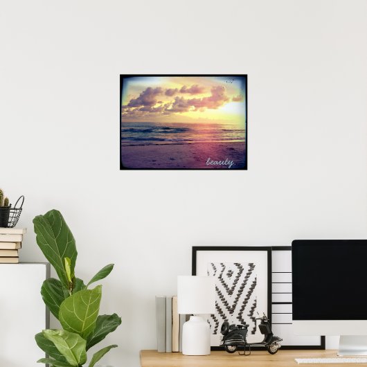 schoonheidsproducten. poster (Thuiskantoor)