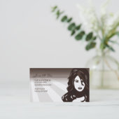 Schoonheidsproducten Visitekaartje (Staand voorkant)