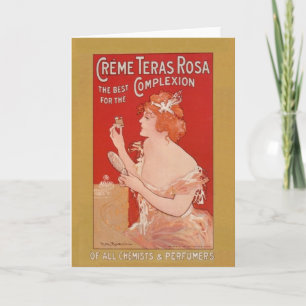 schoonheidsreclame aankondiging