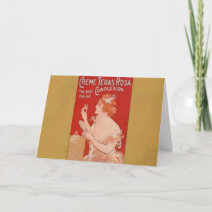 schoonheidsreclame aankondiging