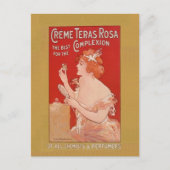 schoonheidsreclame briefkaart (Voorkant)