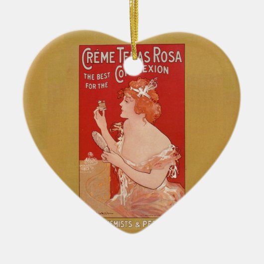  schoonheidsreclame keramisch ornament (Voorkant)