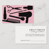 Schoonheidssalon afspraak afsprakenkaartje (Voorkant / Achterkant)