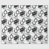 Schoonheidssalon, Barbershop Verpakkingsdocument Cadeaupapier (Vlak)