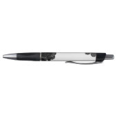 Schoonheidssalon Black Floral Gold Label Promotie Pen (Bodem)