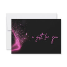 Schoonheidssalon Black Neon Roze Set Bedrag Cadeau