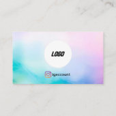 Schoonheidssalon Branding Wimper Visitekaartje (Achterkant)