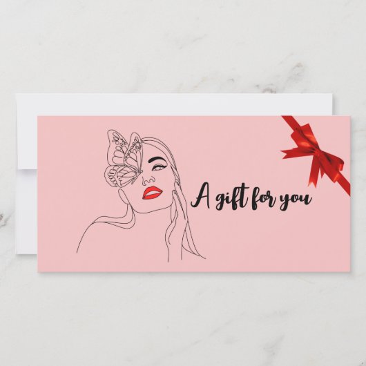 Schoonheidssalon cadeaubonnen (Voorkant)