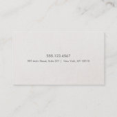 Schoonheidssalon en Spa 5 Stamp Punch Loyalty Kaar (Achterkant)