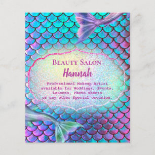 schoonheidssalon flyer