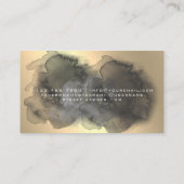 Schoonheidssalon Gezicht Abstracte Vrouw Modern Mi Visitekaartje (Achterkant)