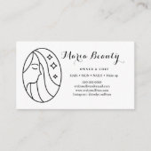 Schoonheidssalon Hair Make Up Artist Celestial zwa Visitekaartje (Voorkant)