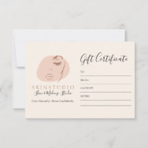 Schoonheidssalon Huidverzorging Spa Cadeaubon Make
