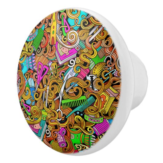 Schoonheidssalon / Kapper / Haar keramische knoppe Knop (Rechts)