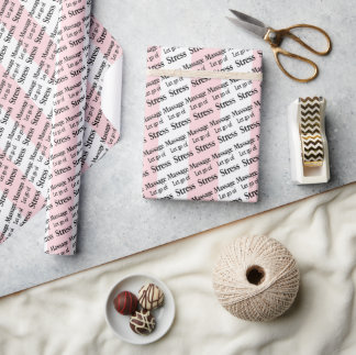 Schoonheidssalon, Kapperszaak Massage Laat stress Cadeaupapier