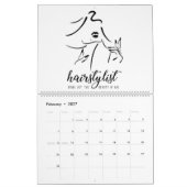 Schoonheidssalon Kapsalon Haarstylist 2 Kalender (Feb 2027)
